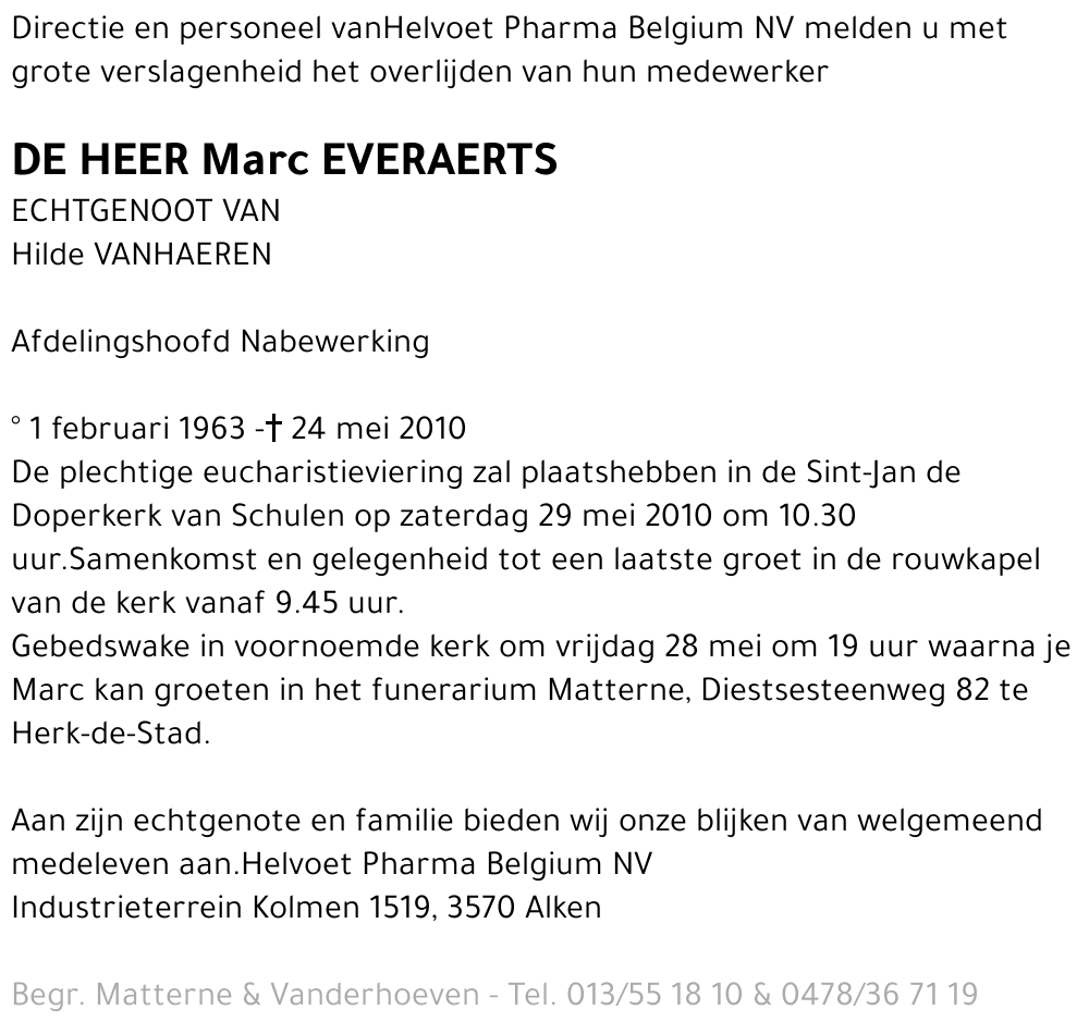 Marc Everaerts