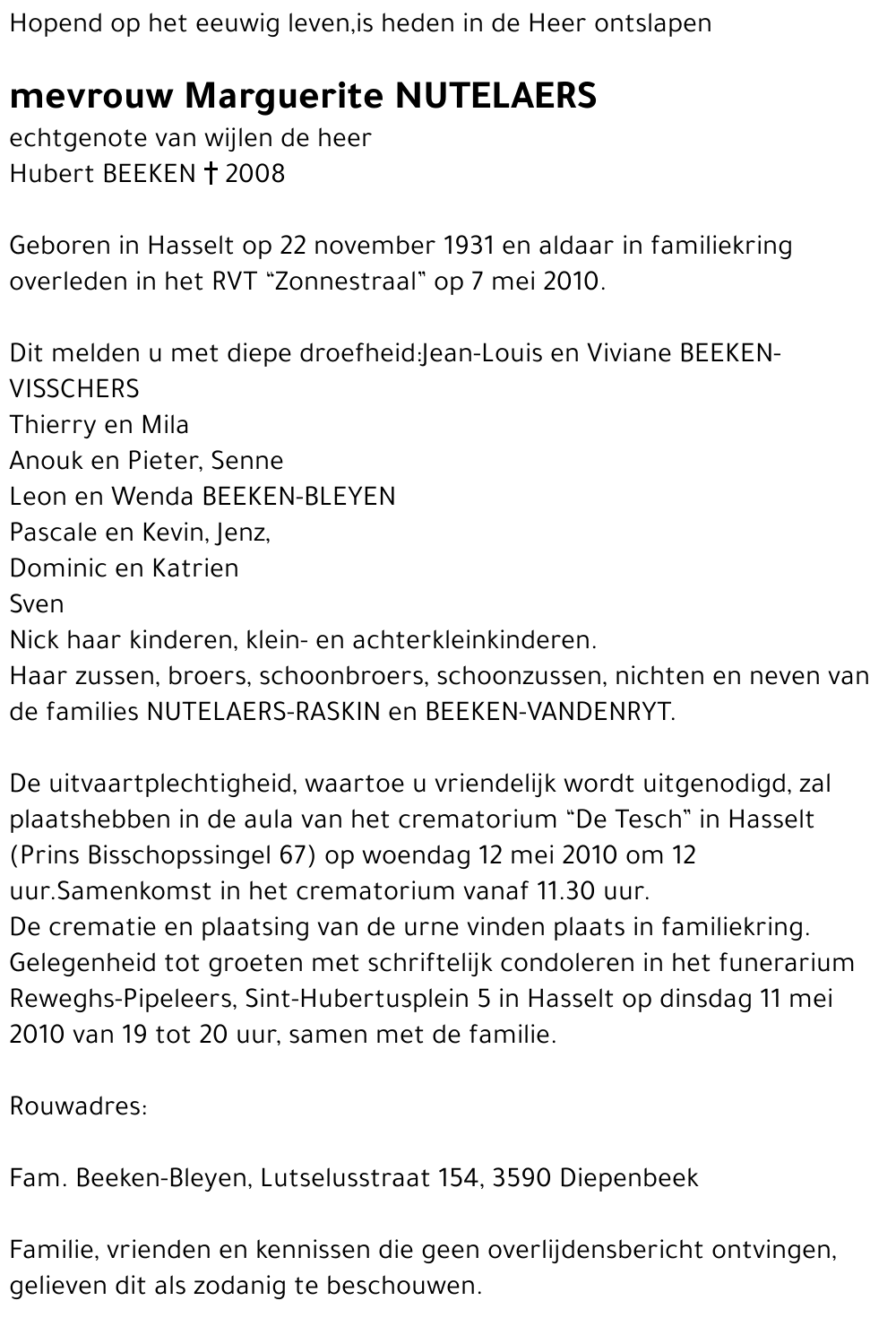 Marguerite Nutelaers