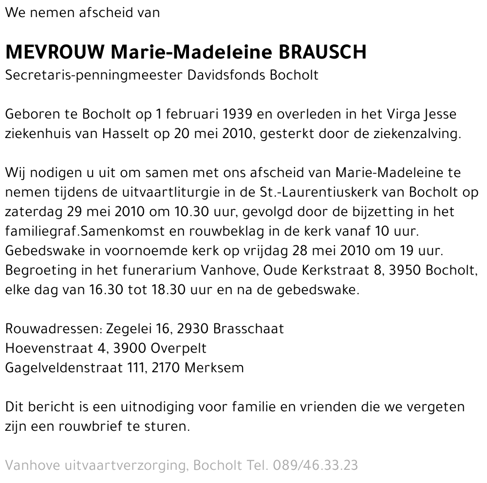 Marie-Madeleine Brausch