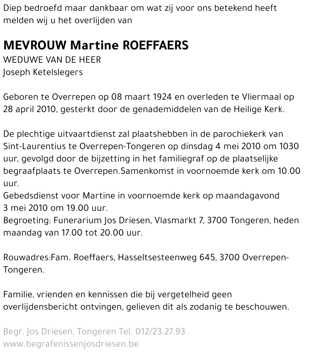 Martine roeffaers