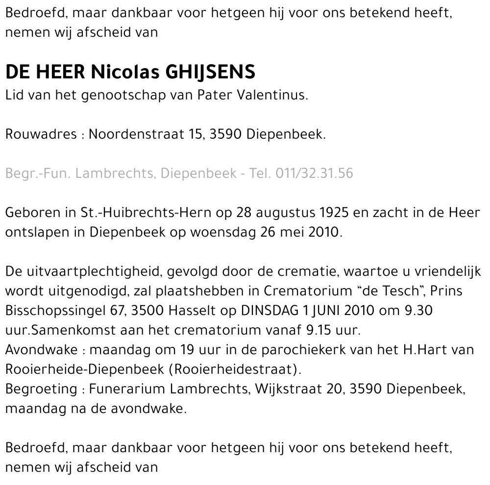 Nicolas GHIJSENS