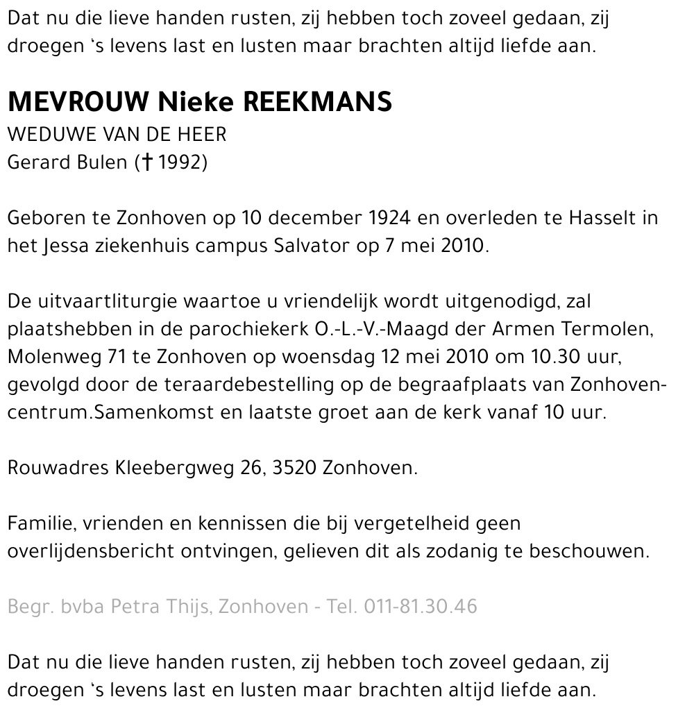 Nieke Reekmans