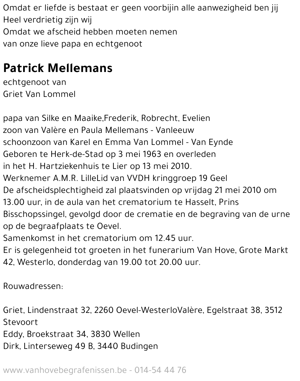Patrick Mellemans