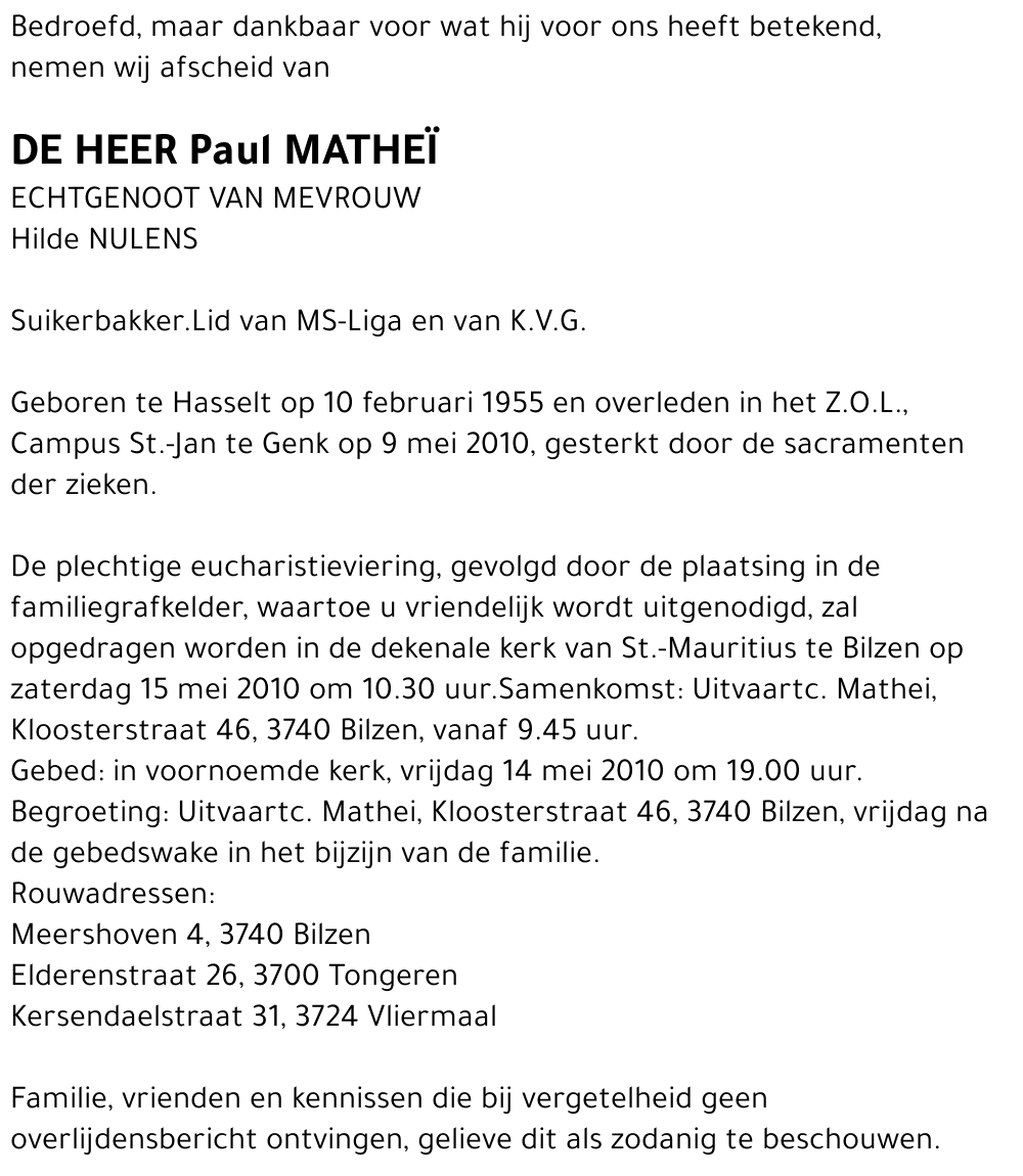 Paul Matheï