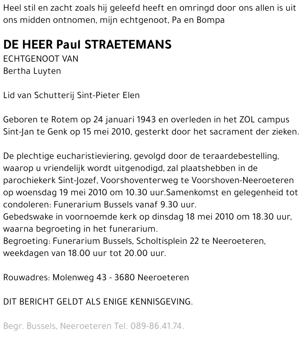 Paul Straetemans