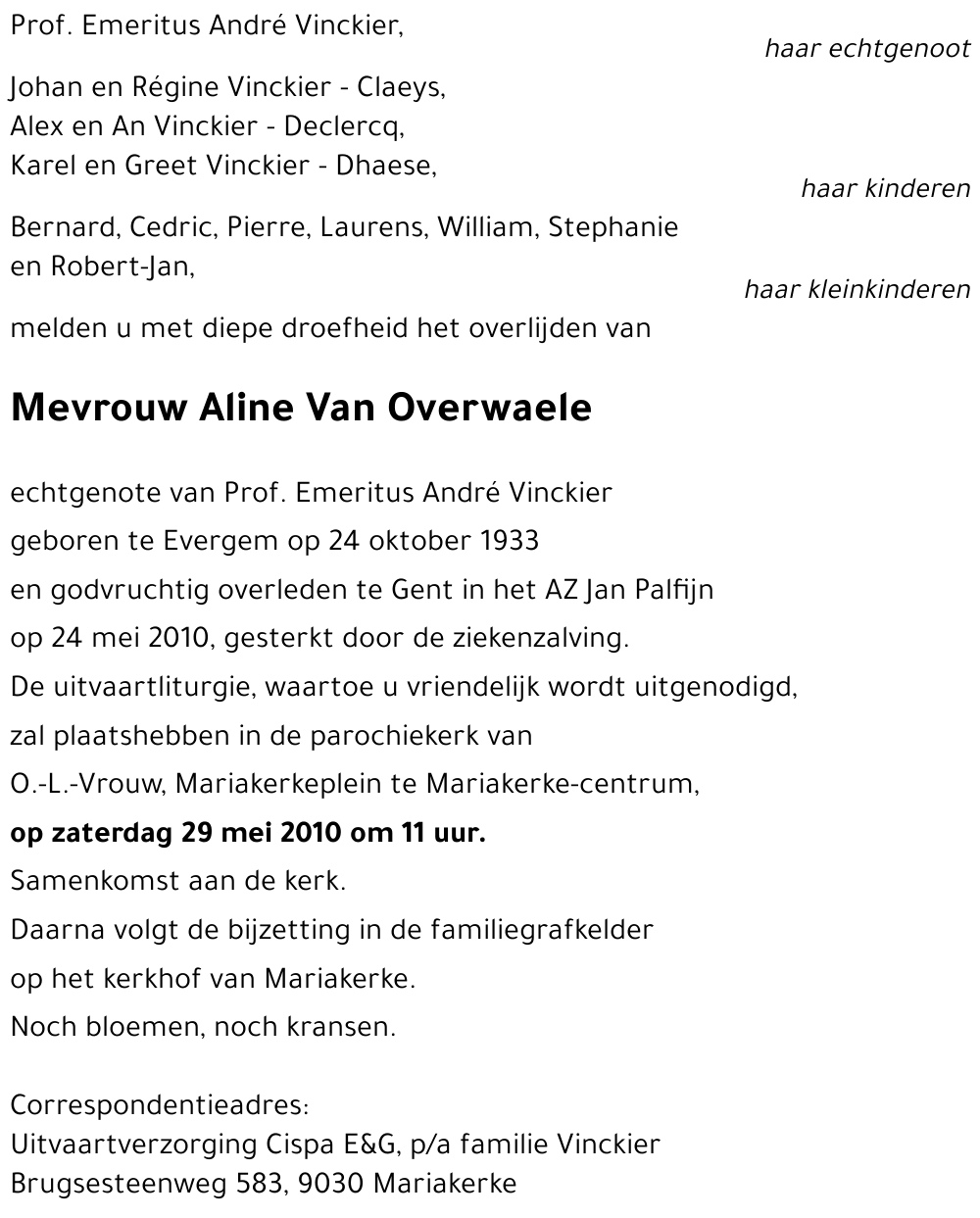 Van Overwaele Aline