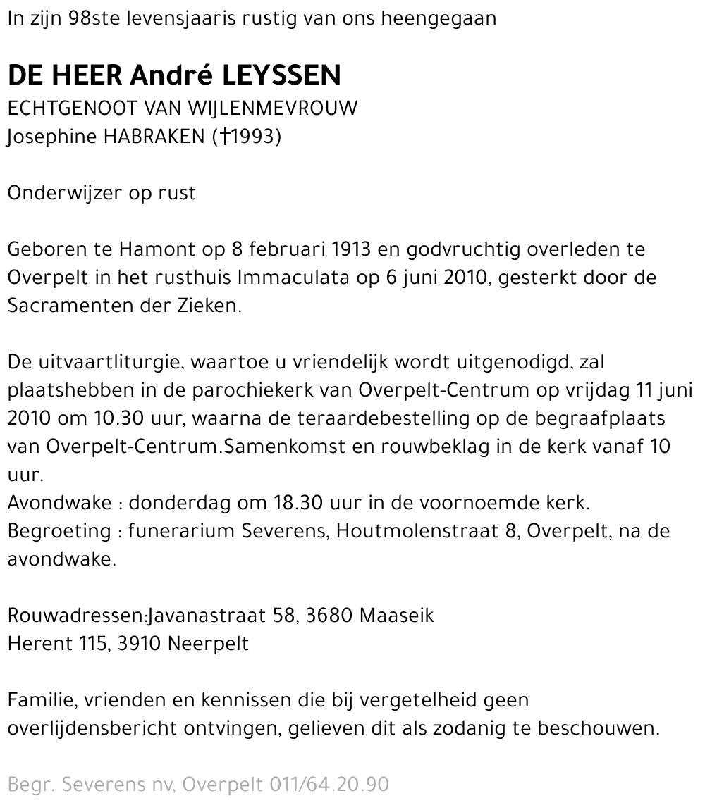 Andre Leyssen