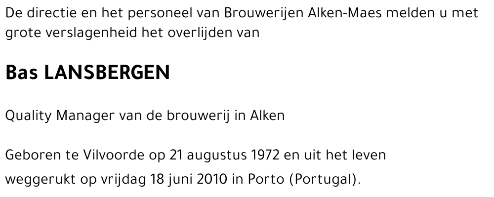 Bas LANSBERGEN