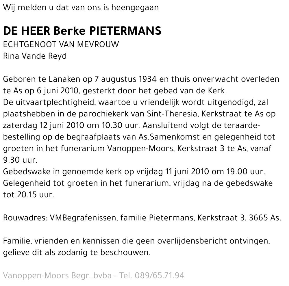 Berke Pietermans
