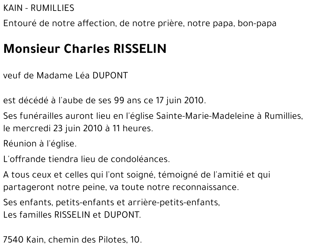 Charles RISSELIN