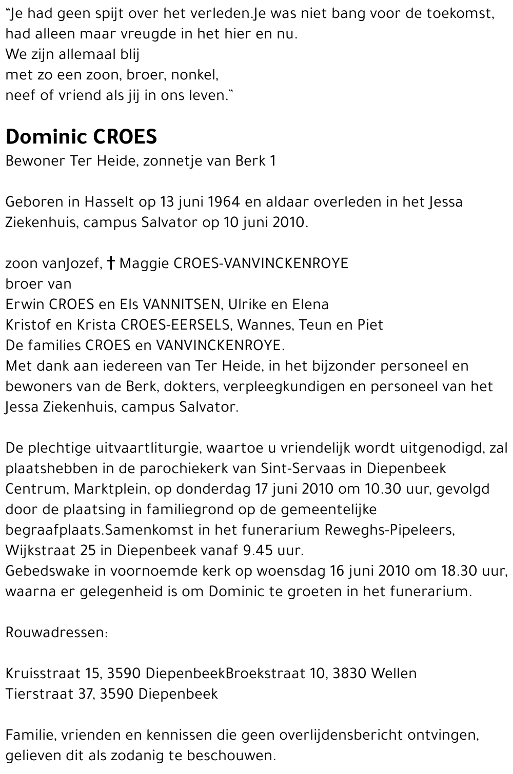 Dominic Croes