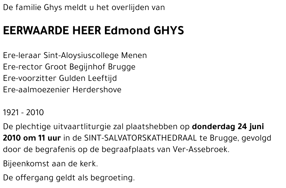 Edmond GHYS