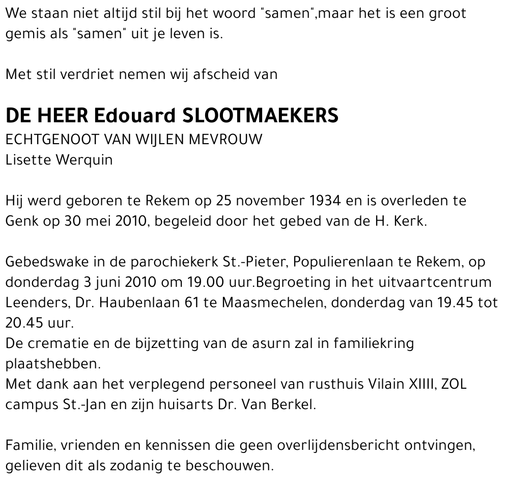 Edouard Slootmaekers