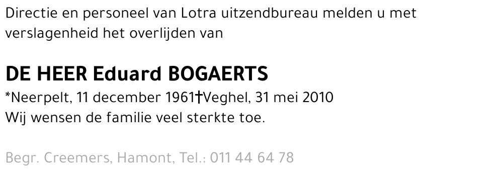 Eduard Bogaerts
