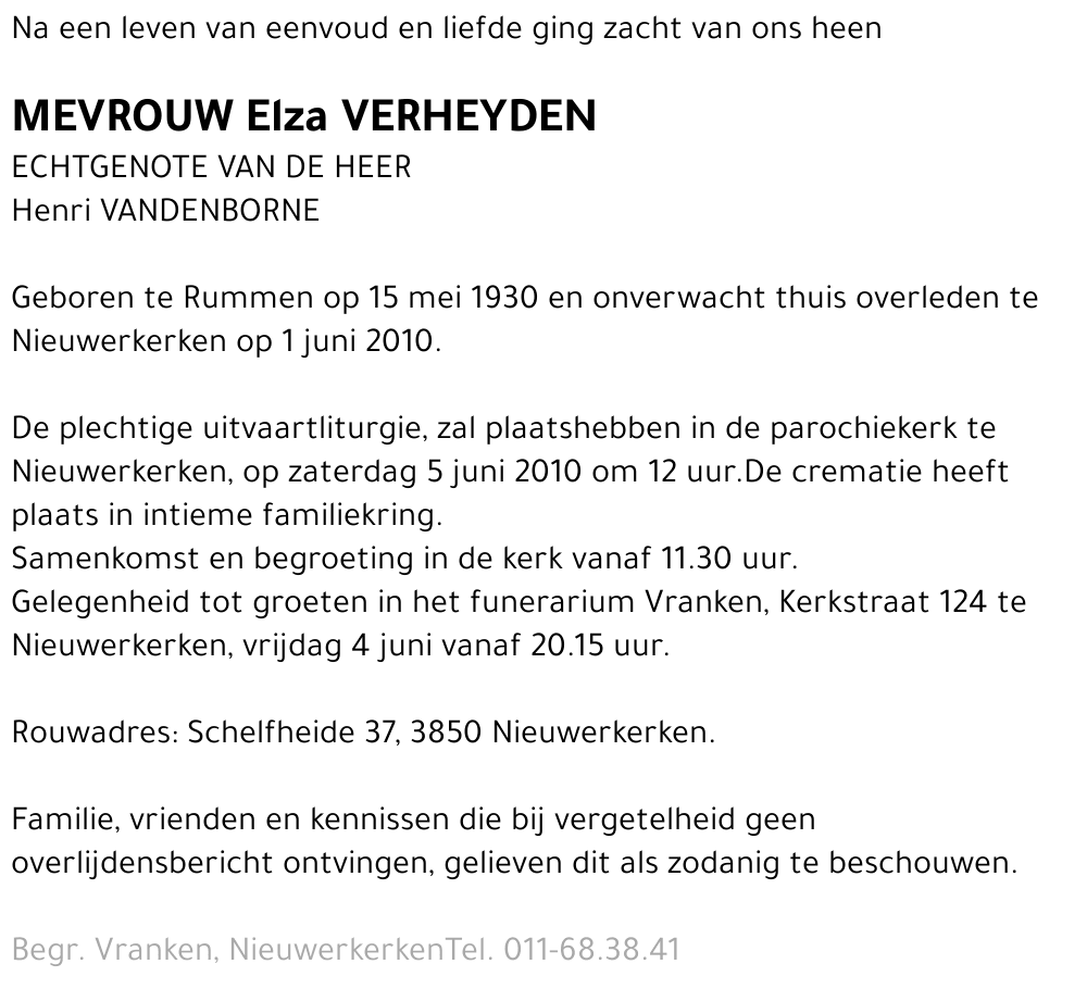Elza Verheyden
