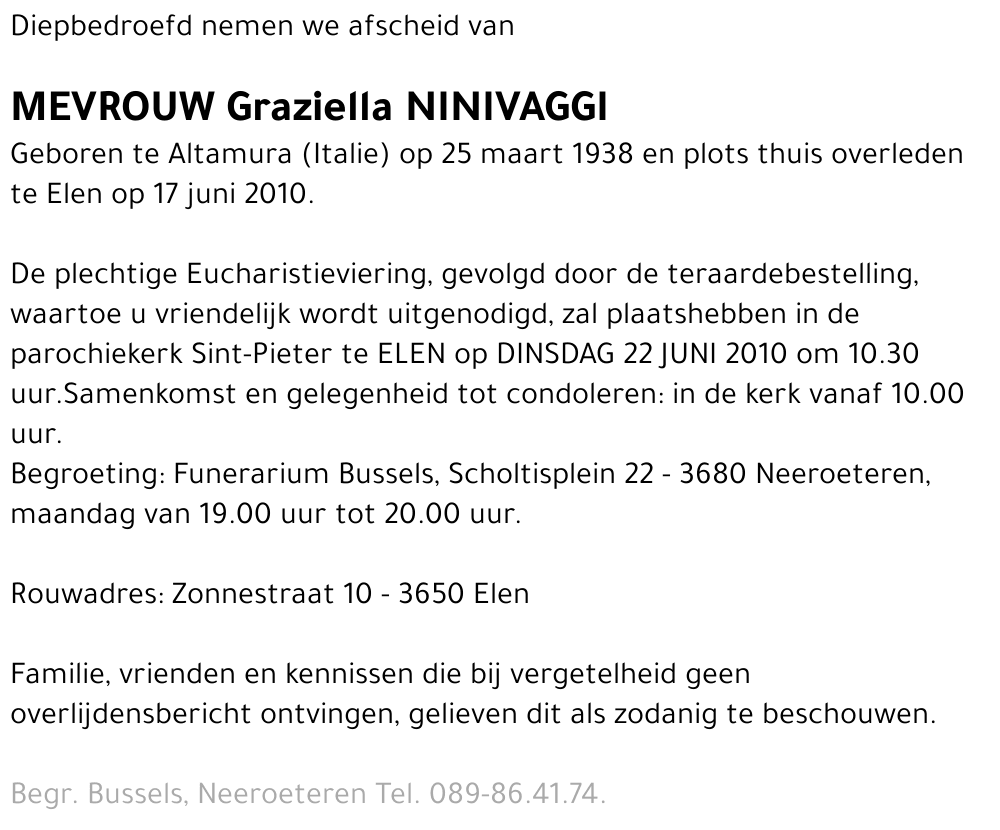 Graziella NINIVAGGI