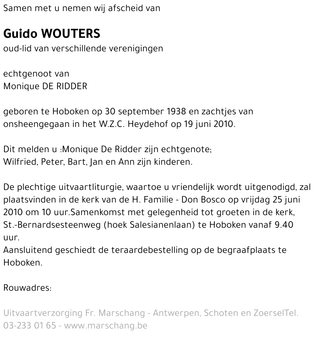 Guido Wouters