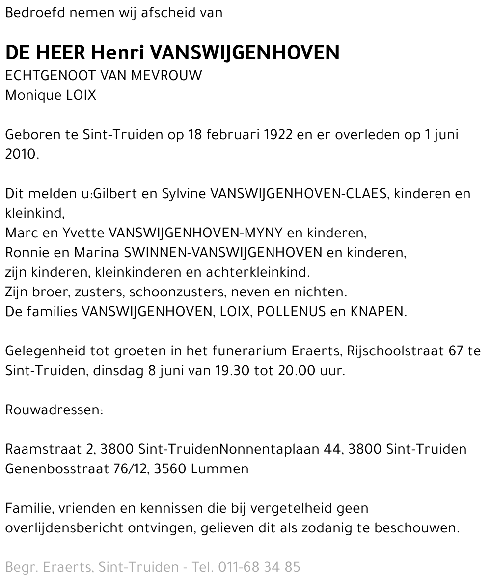 Henri Vanswijgenhoven