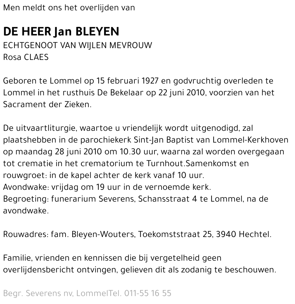 Jan Bleyen