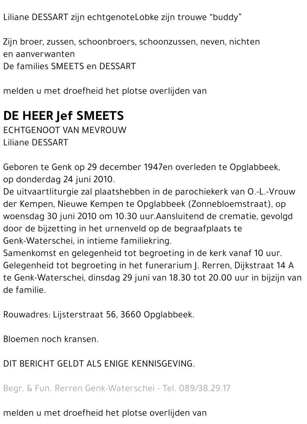 Jef Smeets