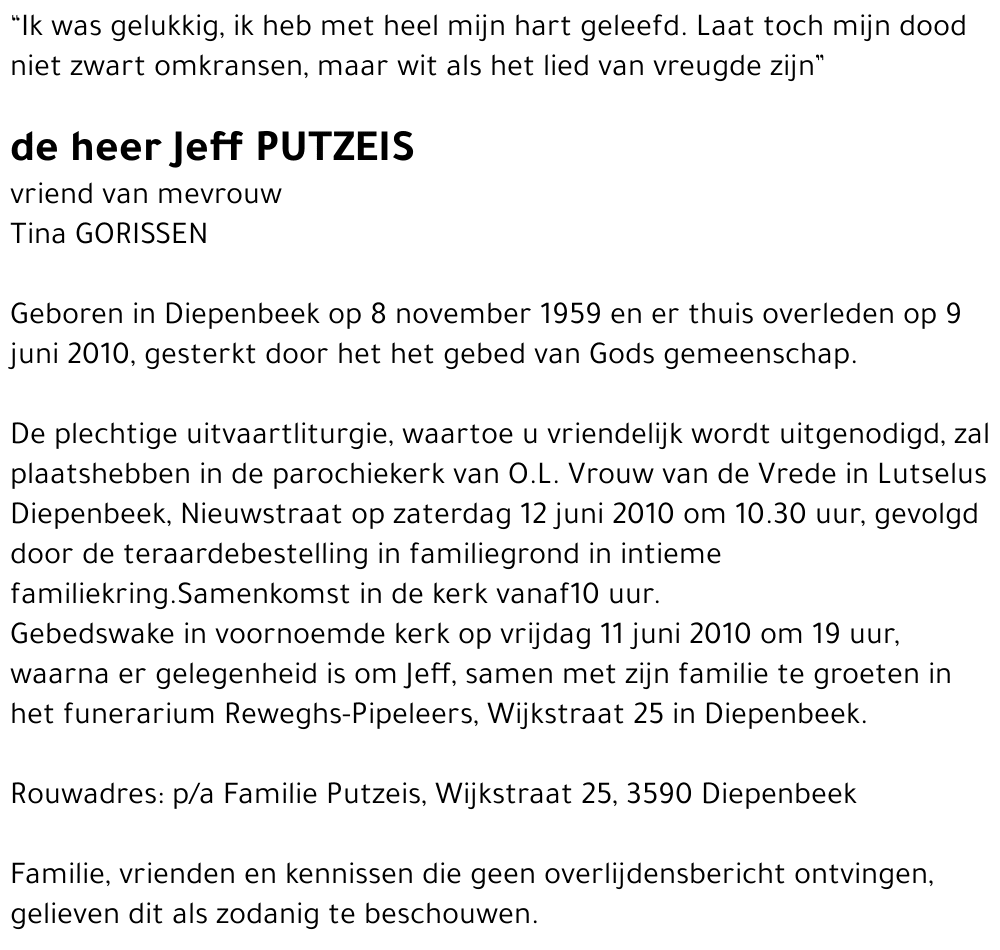 Jeff Putzeis