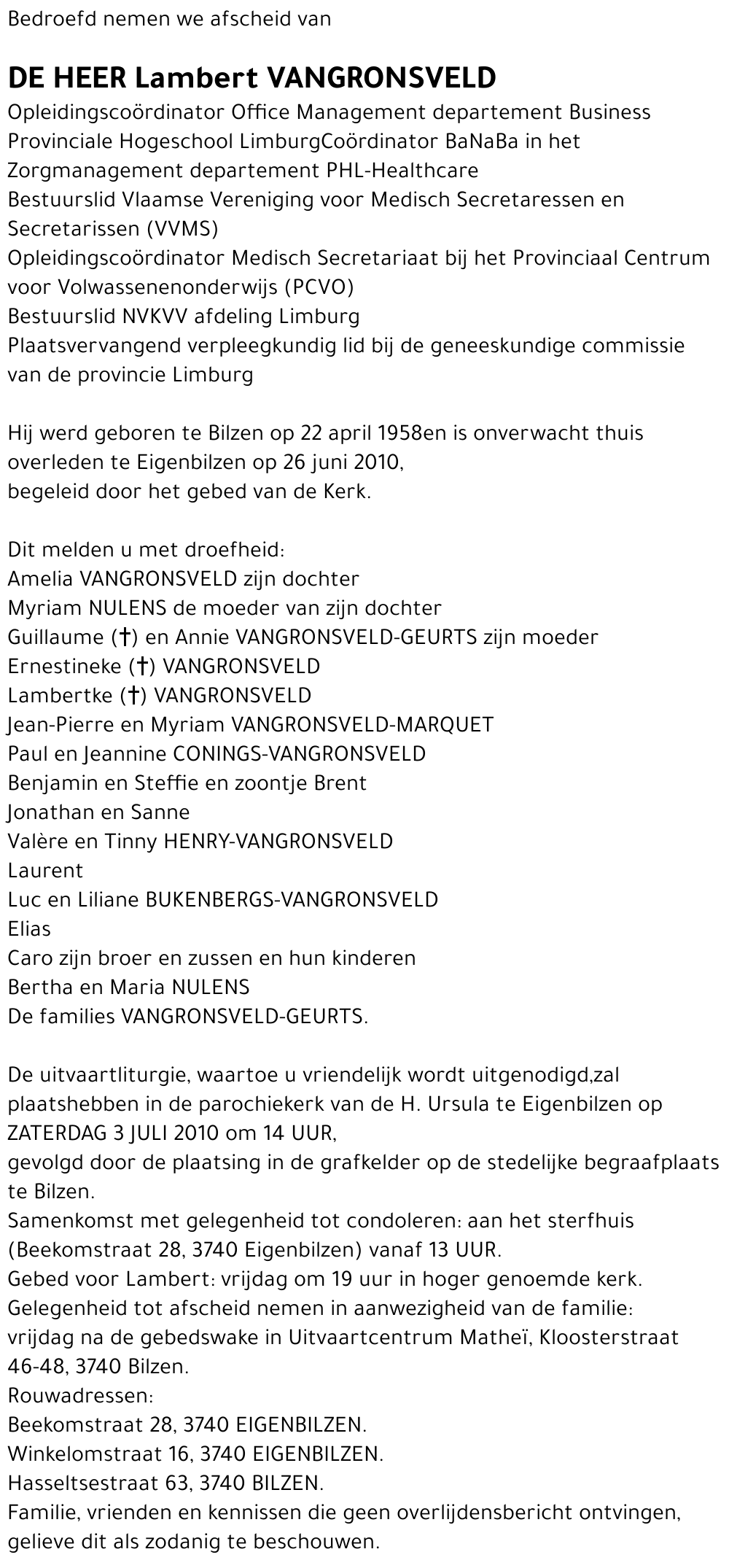 Lambert Vangronsveld