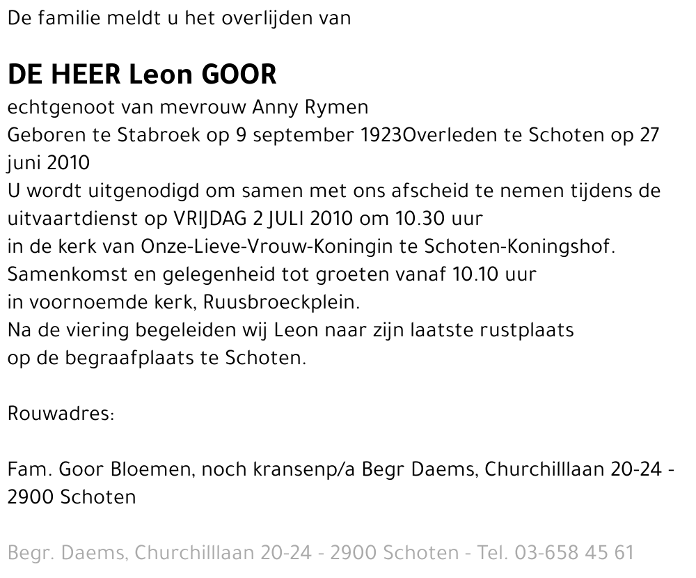 Leon Goor
