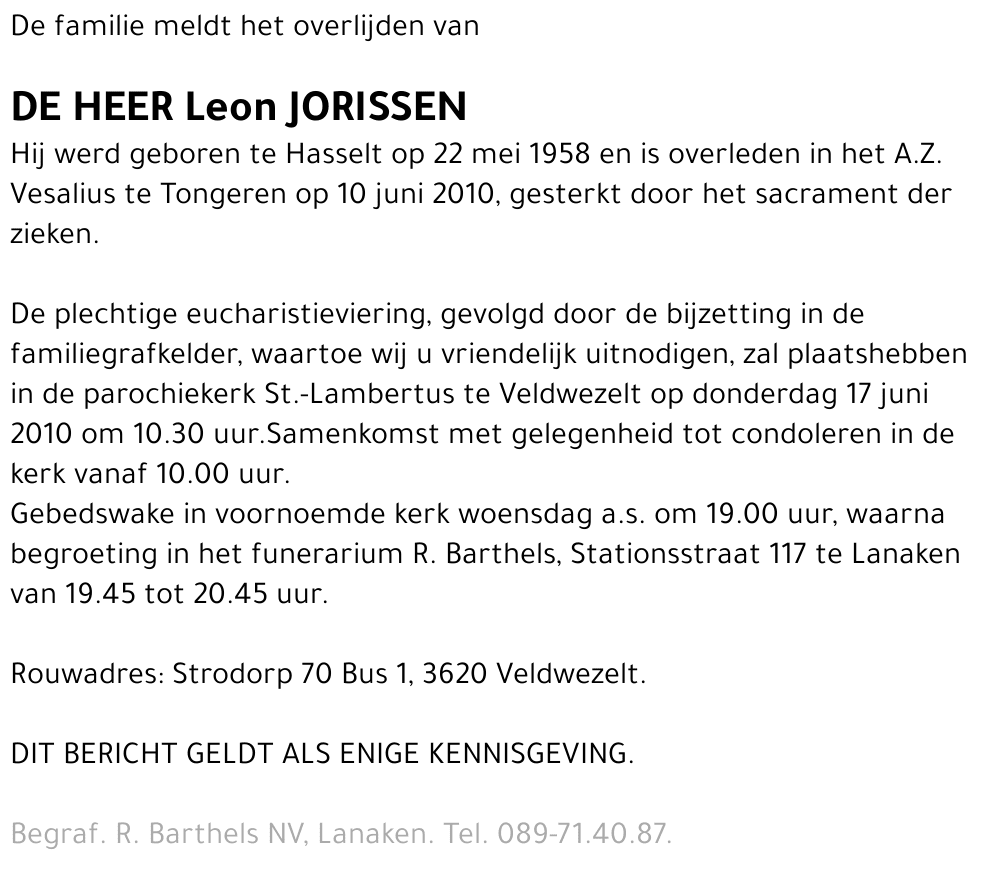 Leon Jorissen