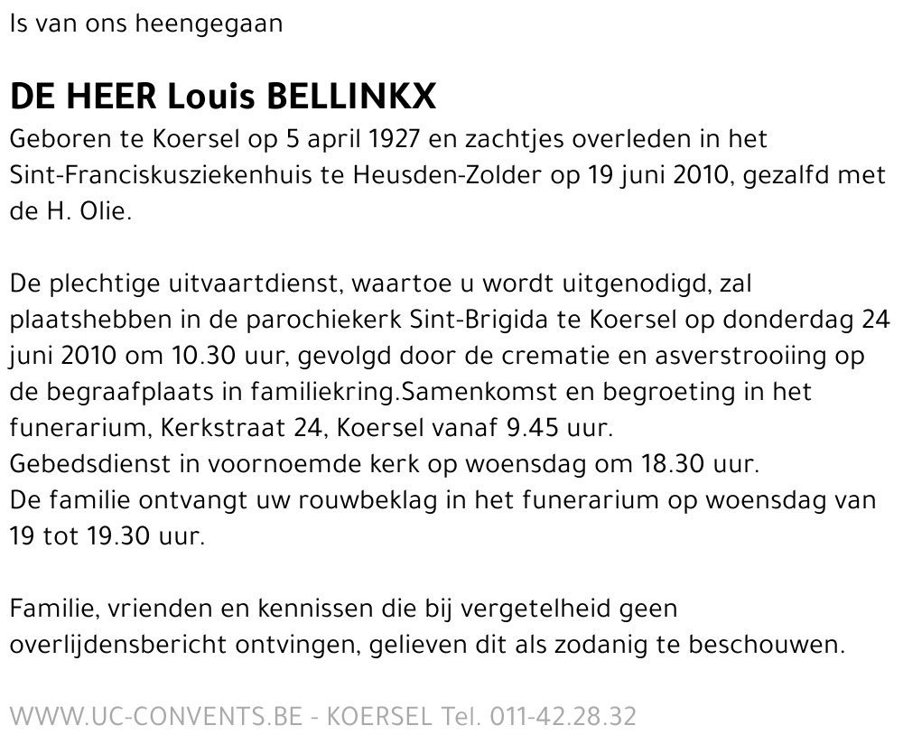 Louis Bellinkx