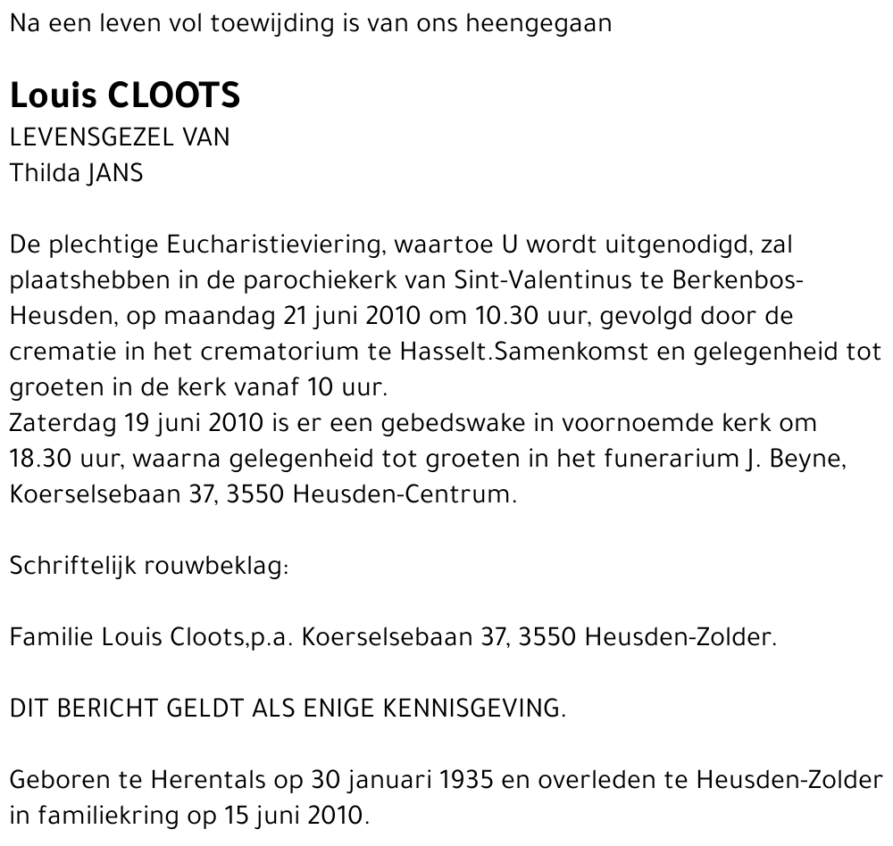 Louis Cloots