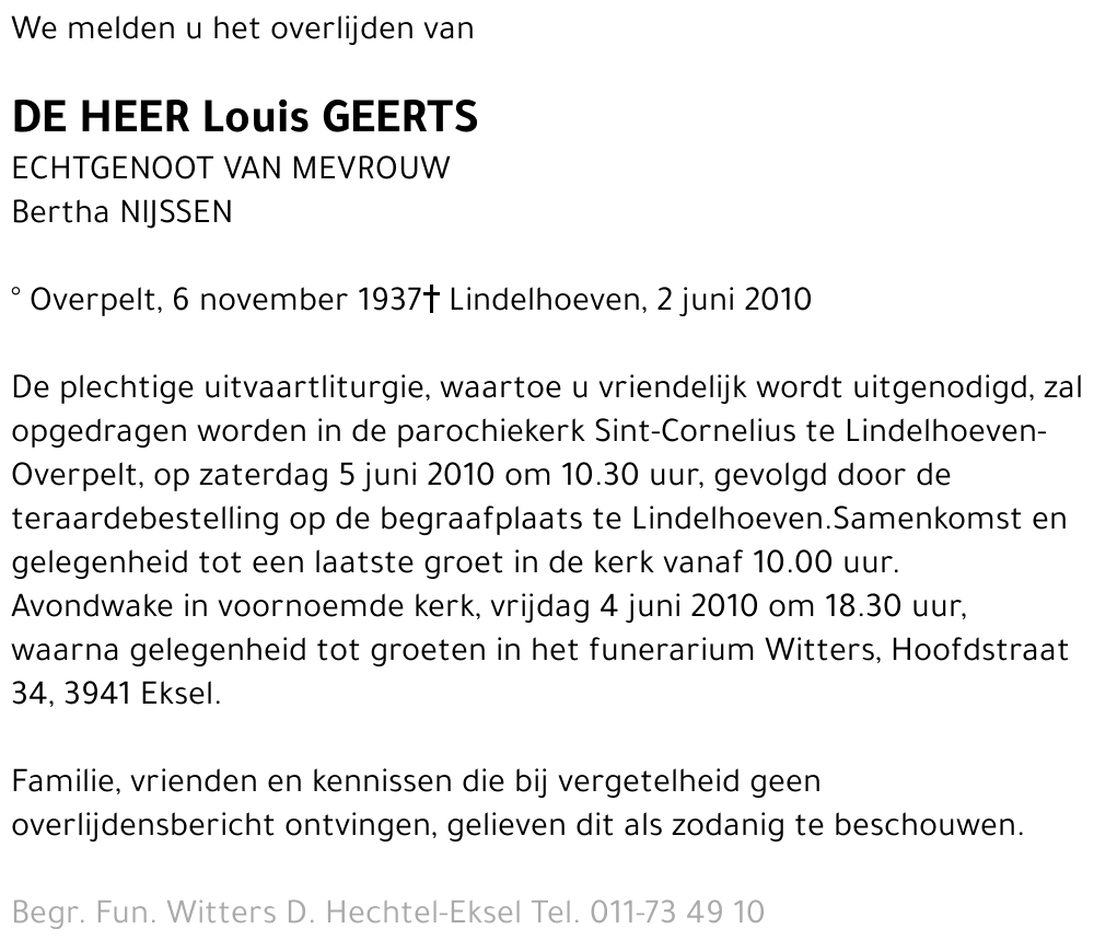 Louis Geerts