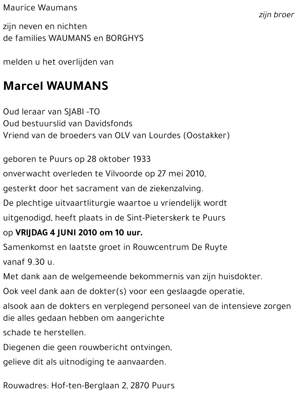 Marcel Waumans