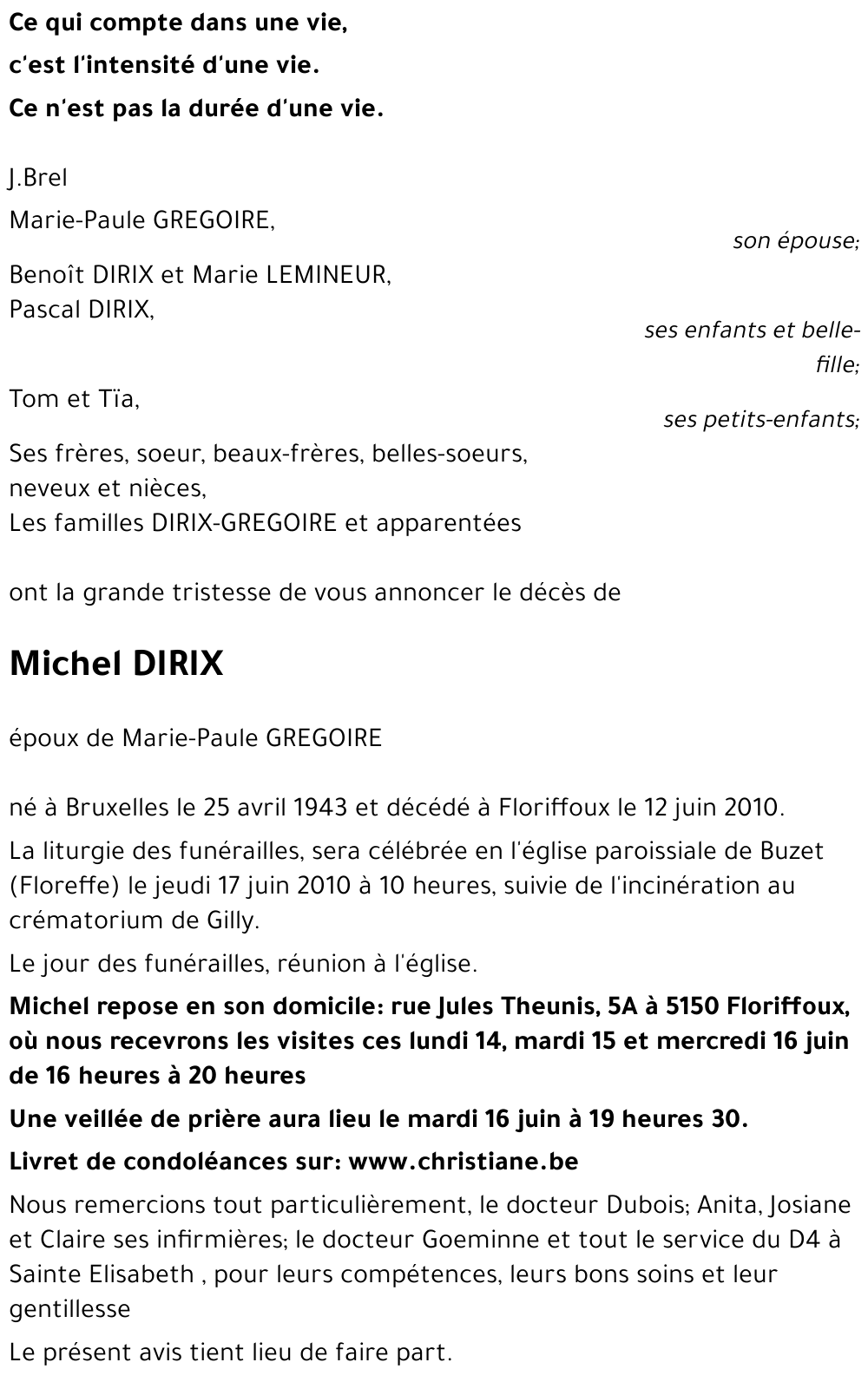 Michel DIRIX