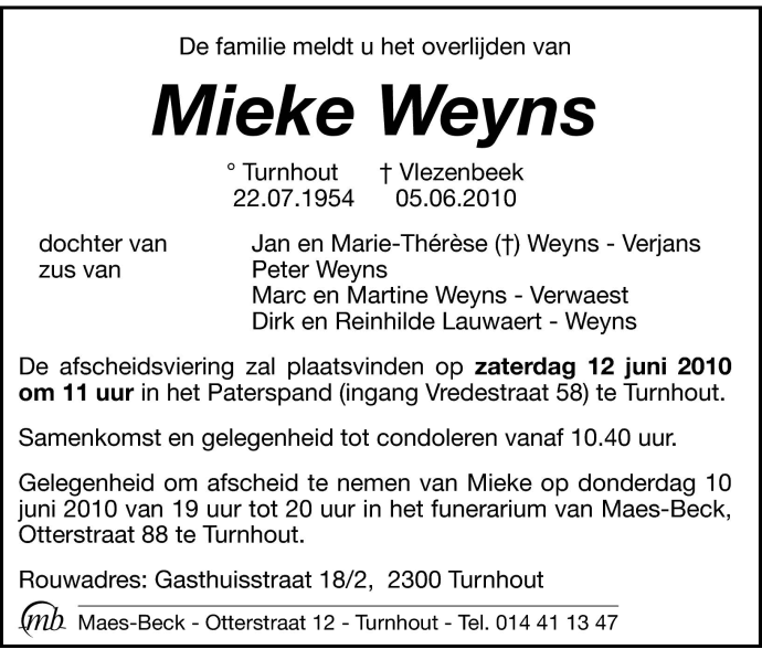 Mieke Weyns