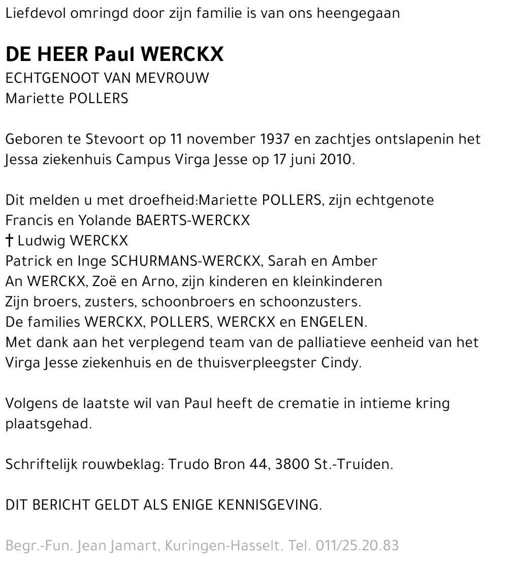 Paul Werckx