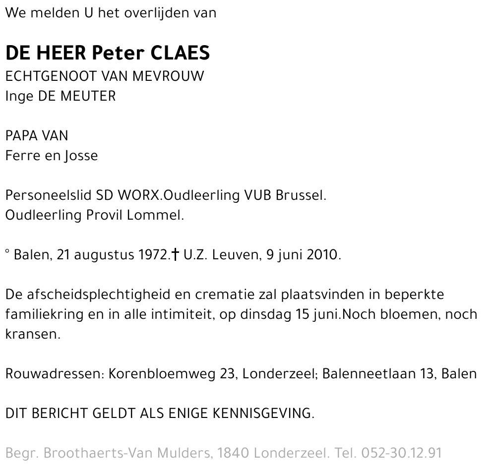Peter Claes