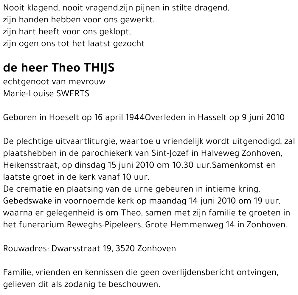 Theo Thijs