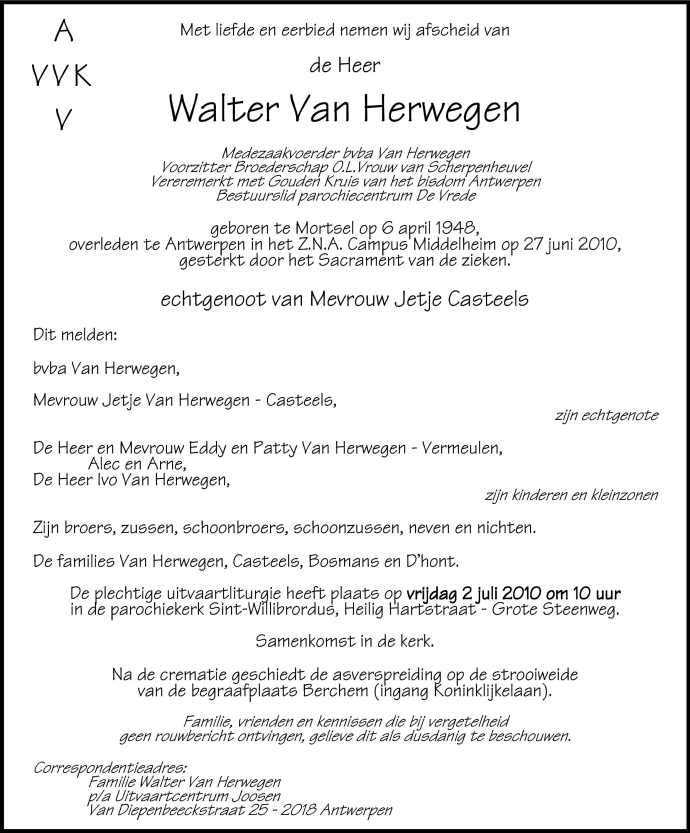 walter van herwegen