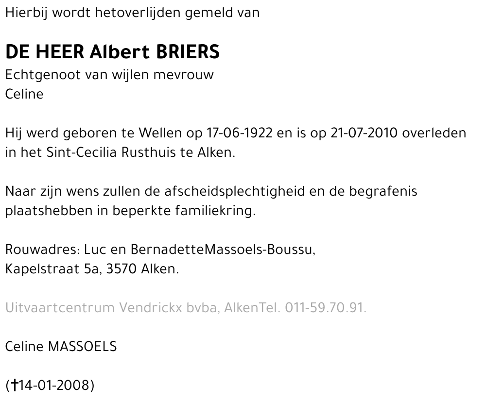 Albert Briers
