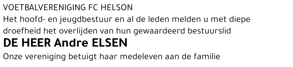 Andre ELSEN