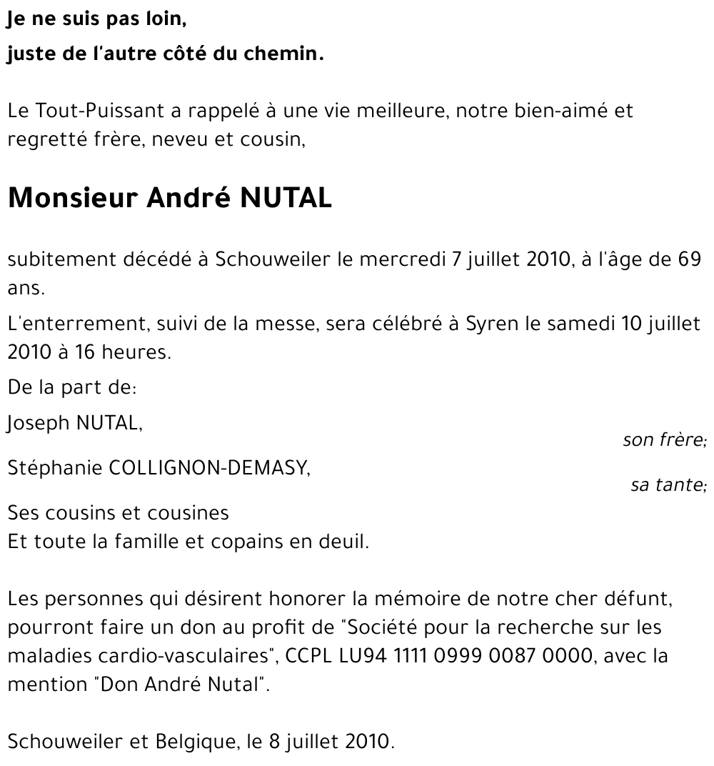André NUTAL