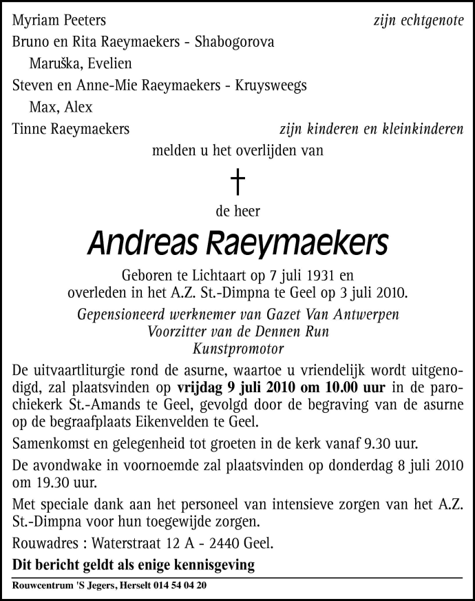 Andreas Raeymaekers