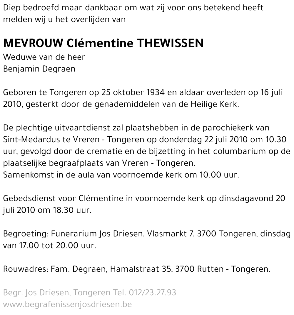 Clémentine Thewissen