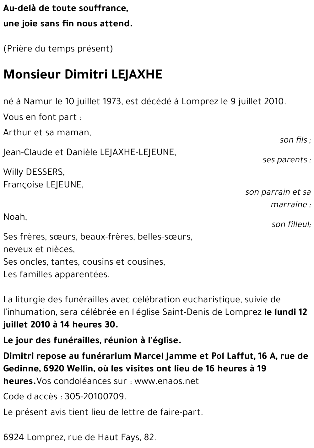 Dimitri LEJAXHE