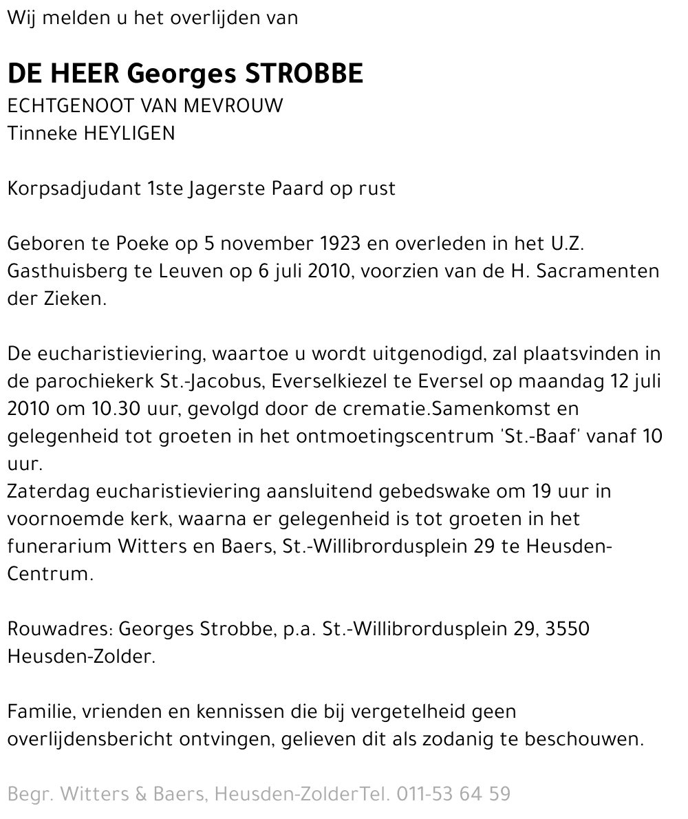 Georges Strobbe
