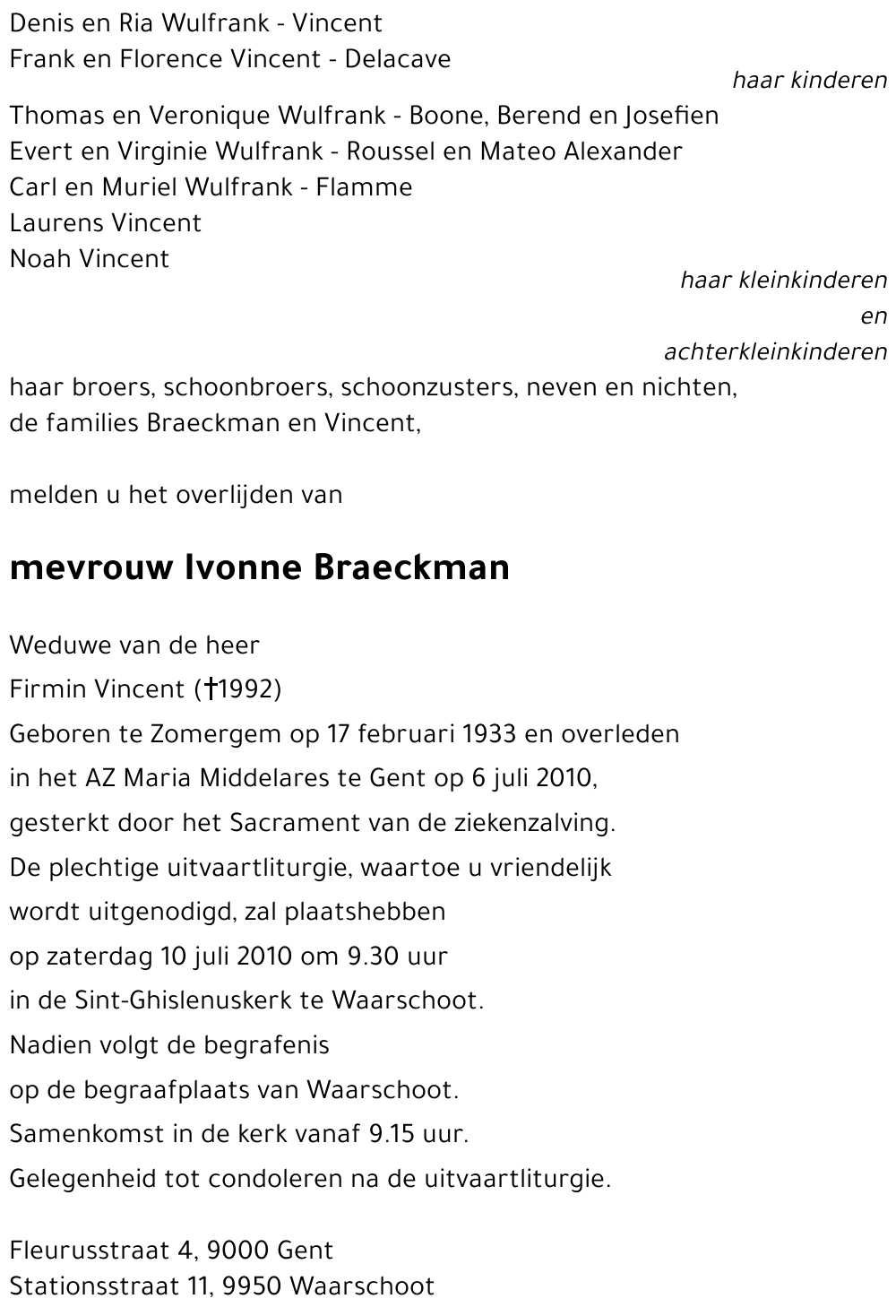 Ivonne Braeckman