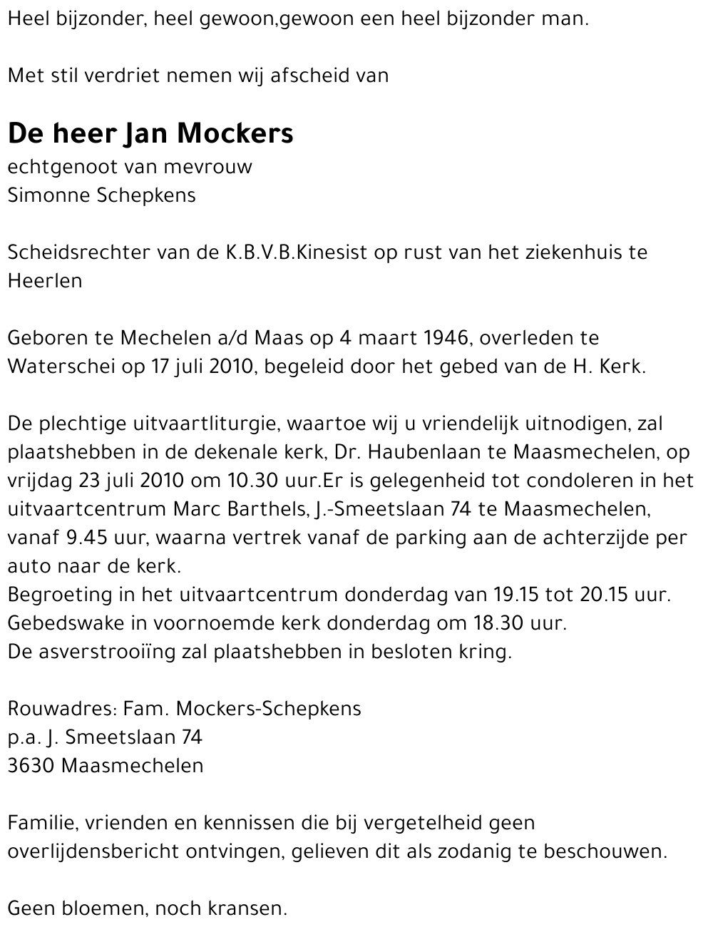 Jan Mockers