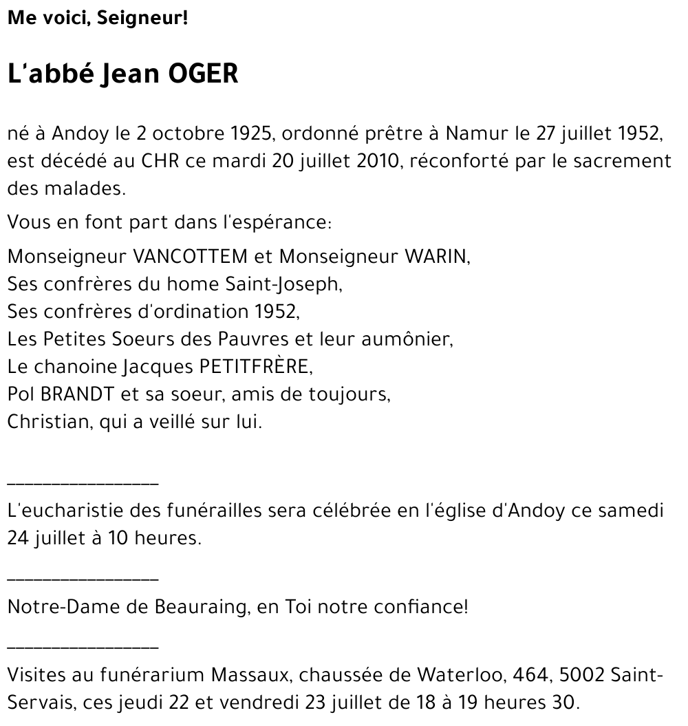 Jean OGER
