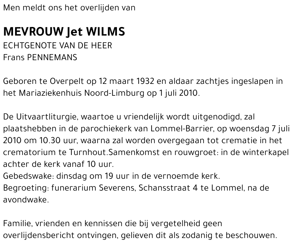 Jet Wilms