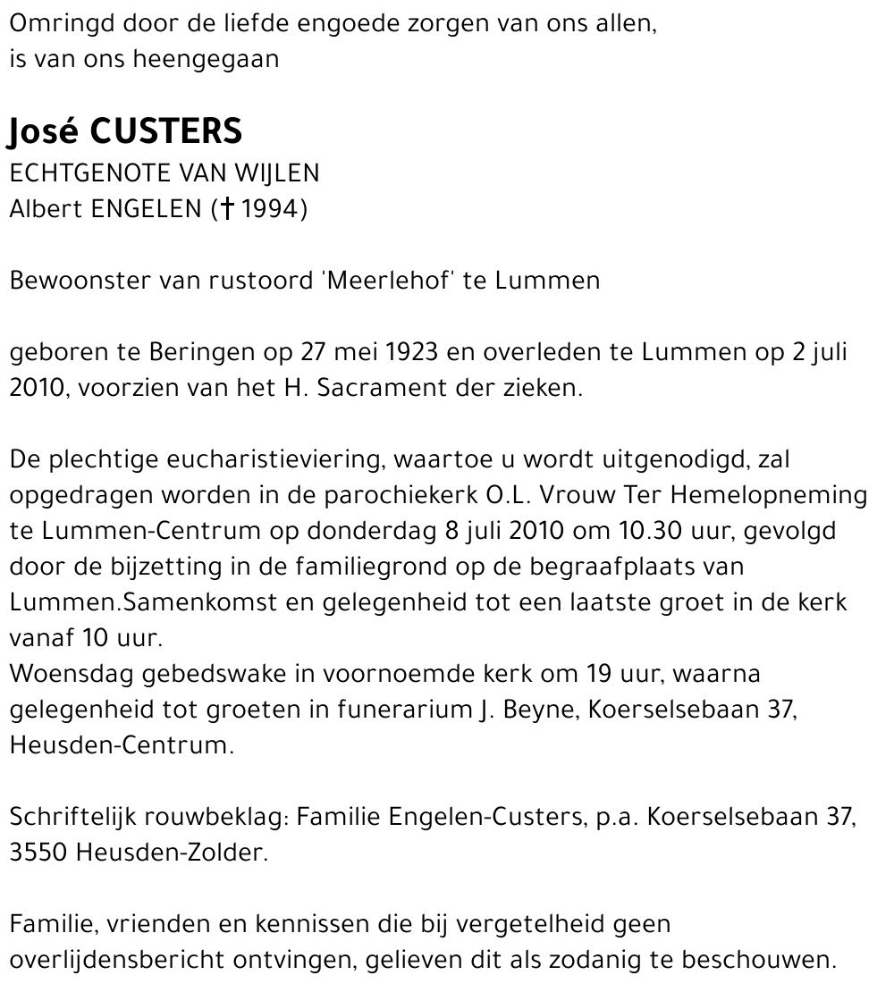 José Custers